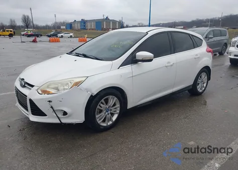2012 Ford Focus Sel из США, поврежденный, VIN 1FAHP3M23CL182619